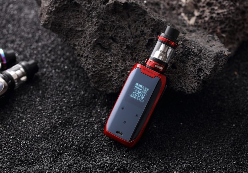 red and black box mod