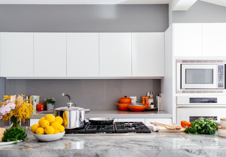 white over-the-range oven